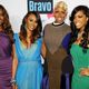 The cast of The Real Housewives of Atlanta attend the 2013 Bravo New York Upfront at Pillars 37 Studios in New York City, April 3, 2013.
Craig Barritt/Getty Images